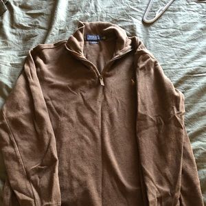 Brown Polo Pullover
